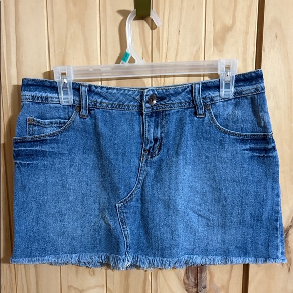 KAMA Denim Blue Women's Mini Skirt - Picture 1 of 5
